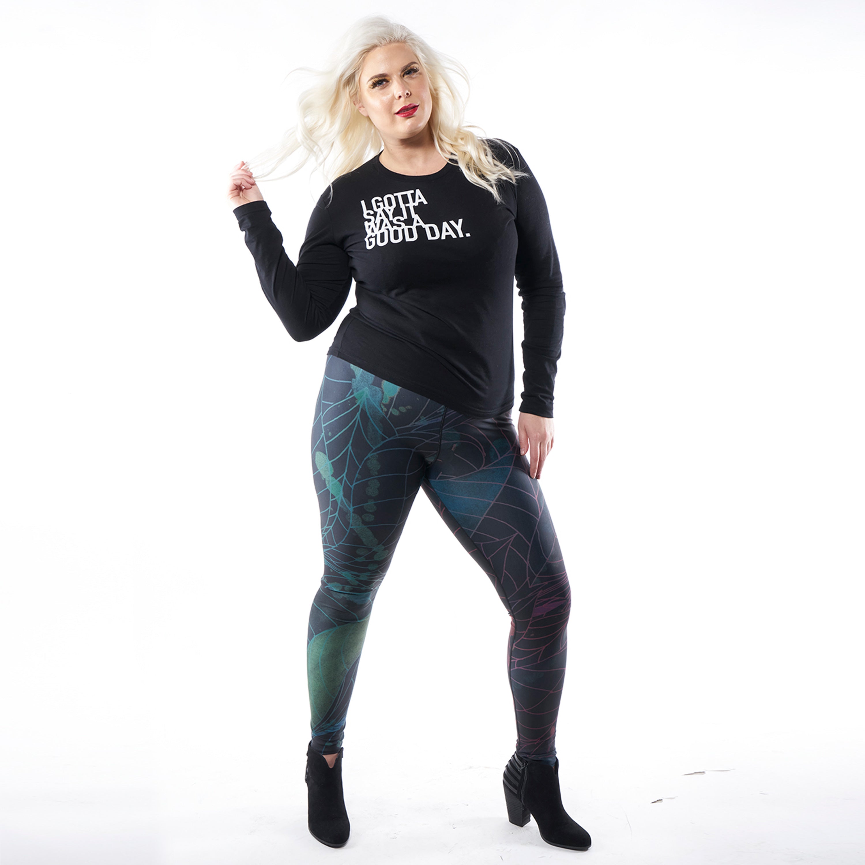 Wearable Art Leggings : Araña