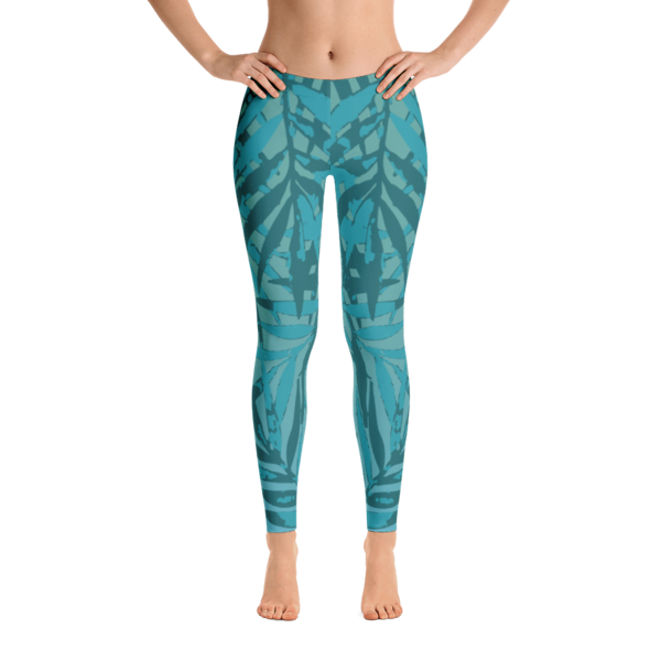 Wearable Art Leggings : Paradise