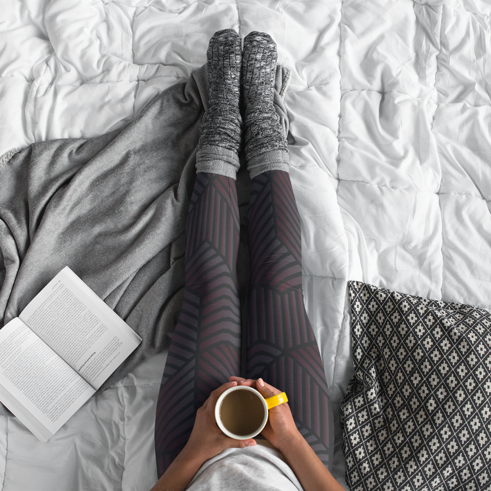 Wearable Art Leggings : Sa-Sa-Saturday Night