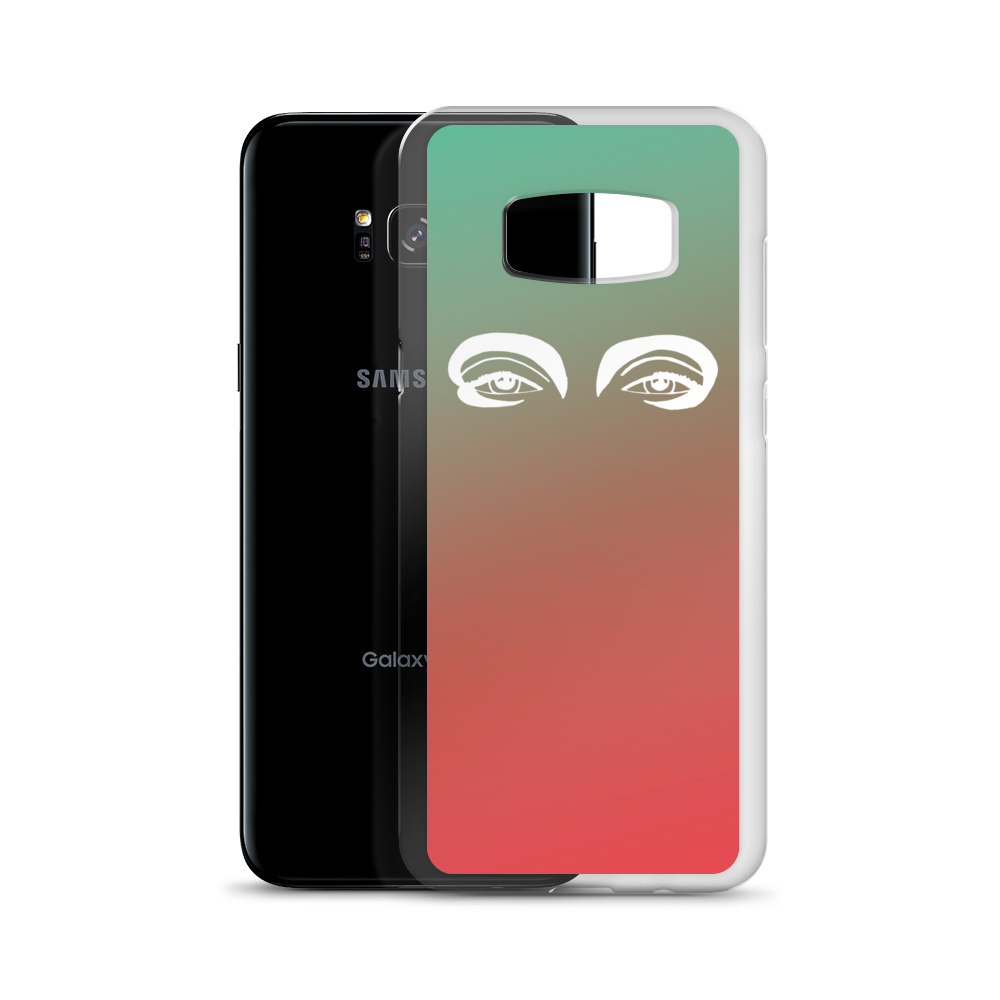 Samsung Case : Orange/Green Ombré
