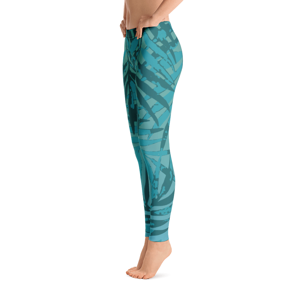 Wearable Art Leggings : Paradise (Lower Waist)