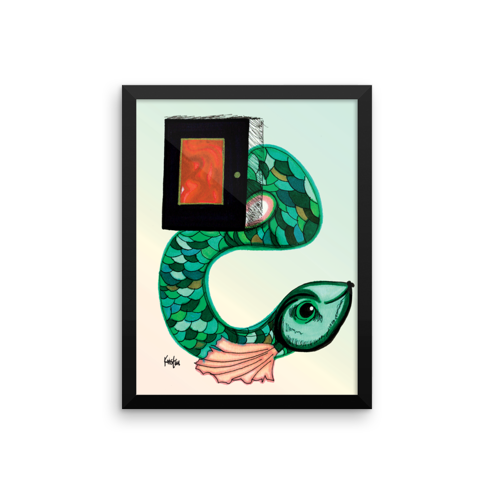 Framed Art Print : Wonder