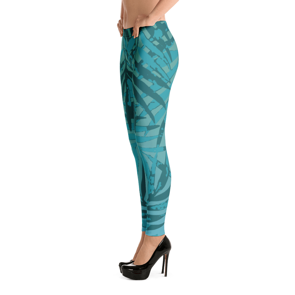 Wearable Art Leggings : Paradise (Lower Waist)