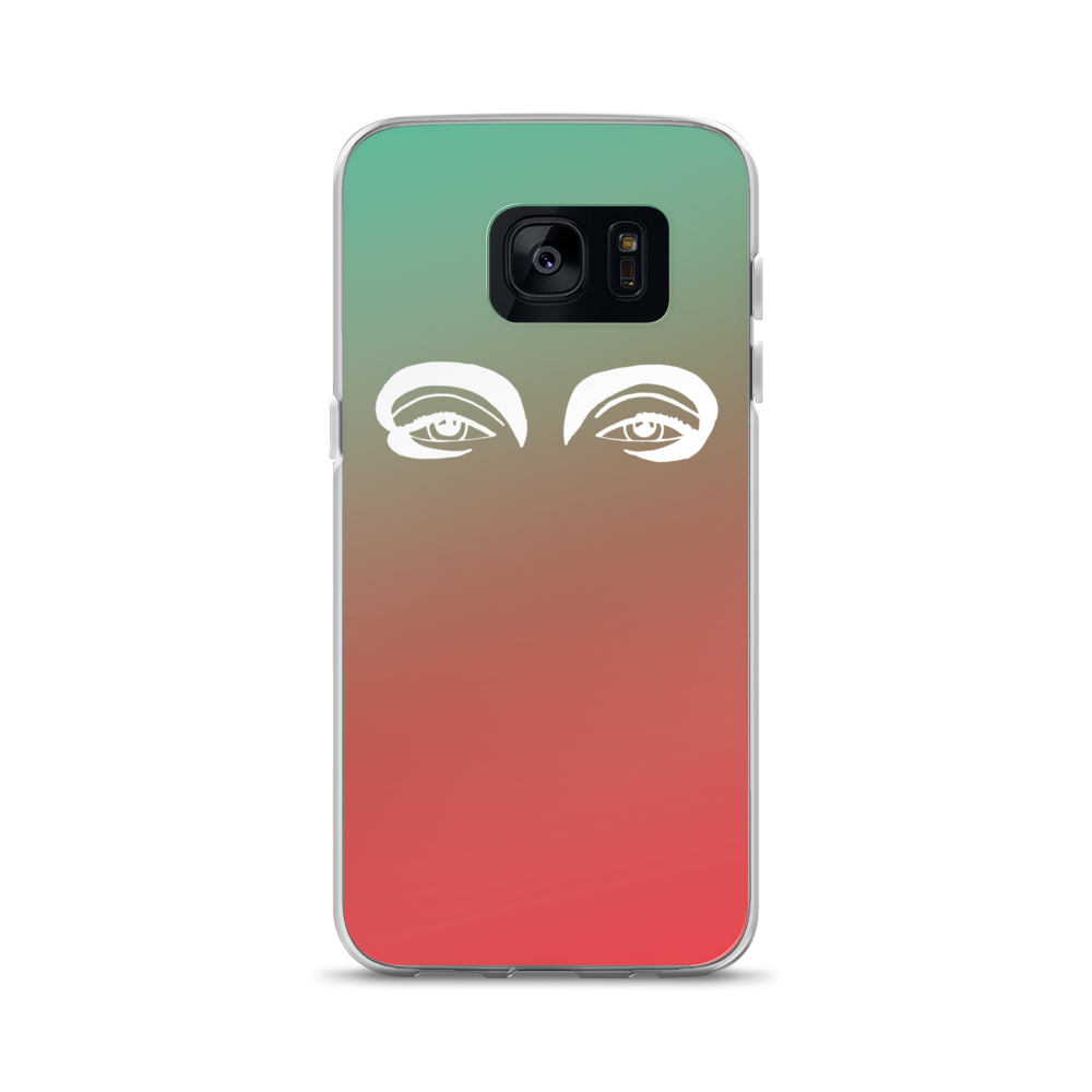 Samsung Case : Orange/Green Ombré