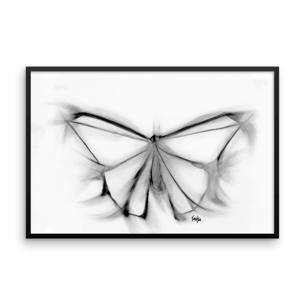 Framed Art Print : Omen
