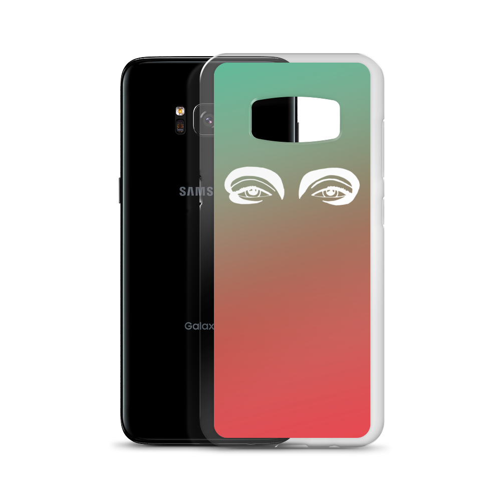 Samsung Case : Orange/Green Ombré