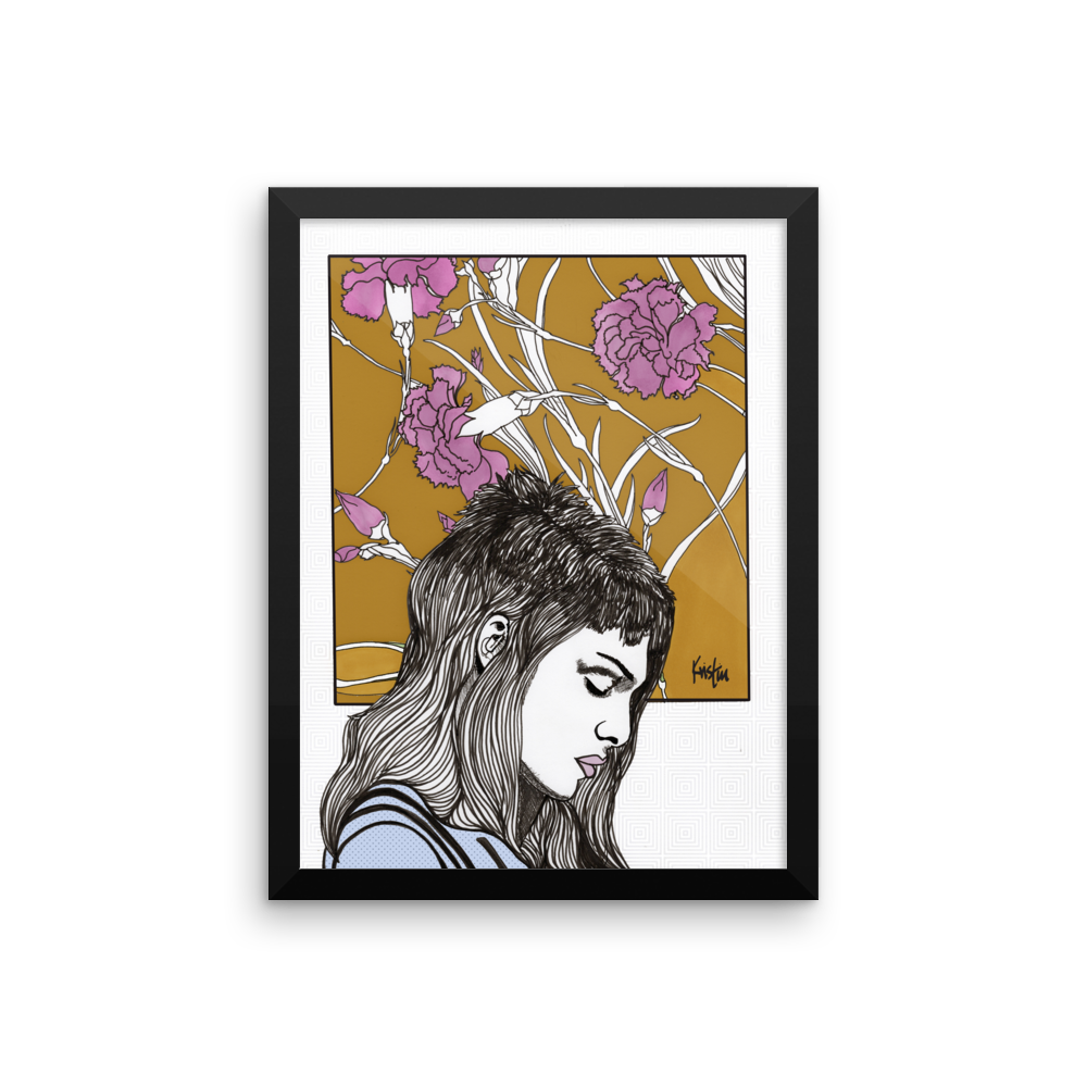 Framed Art Print : Roxanne