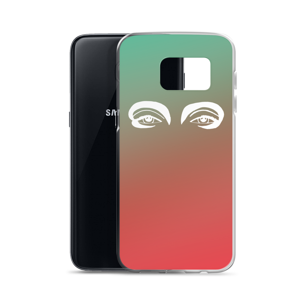 Samsung Case : Orange/Green Ombré