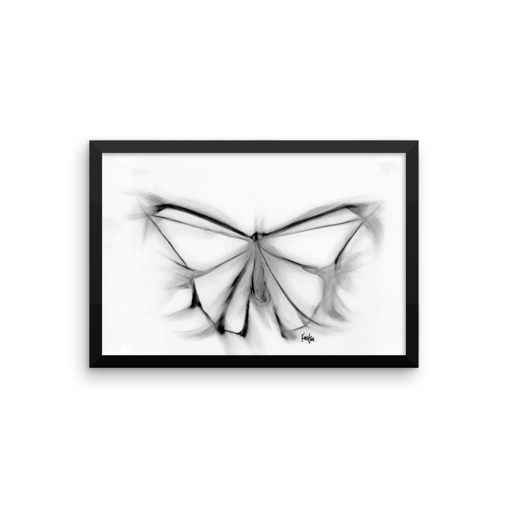 Framed Art Print : Omen
