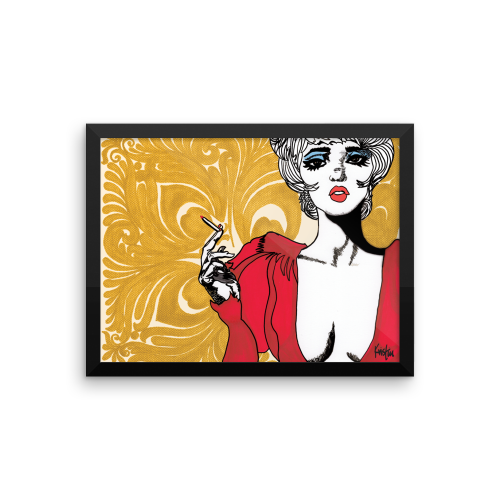 Framed Art Print : Josephine