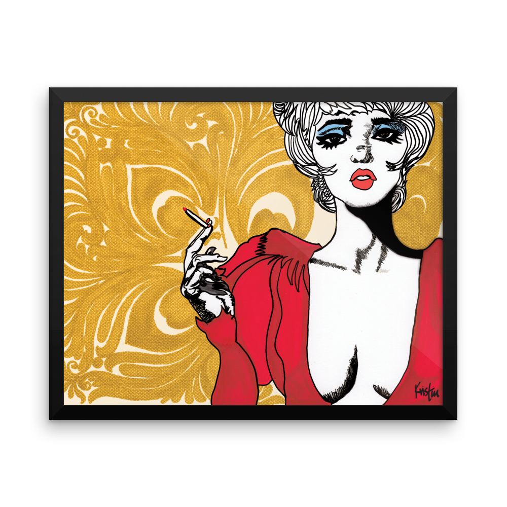 Framed Art Print : Josephine