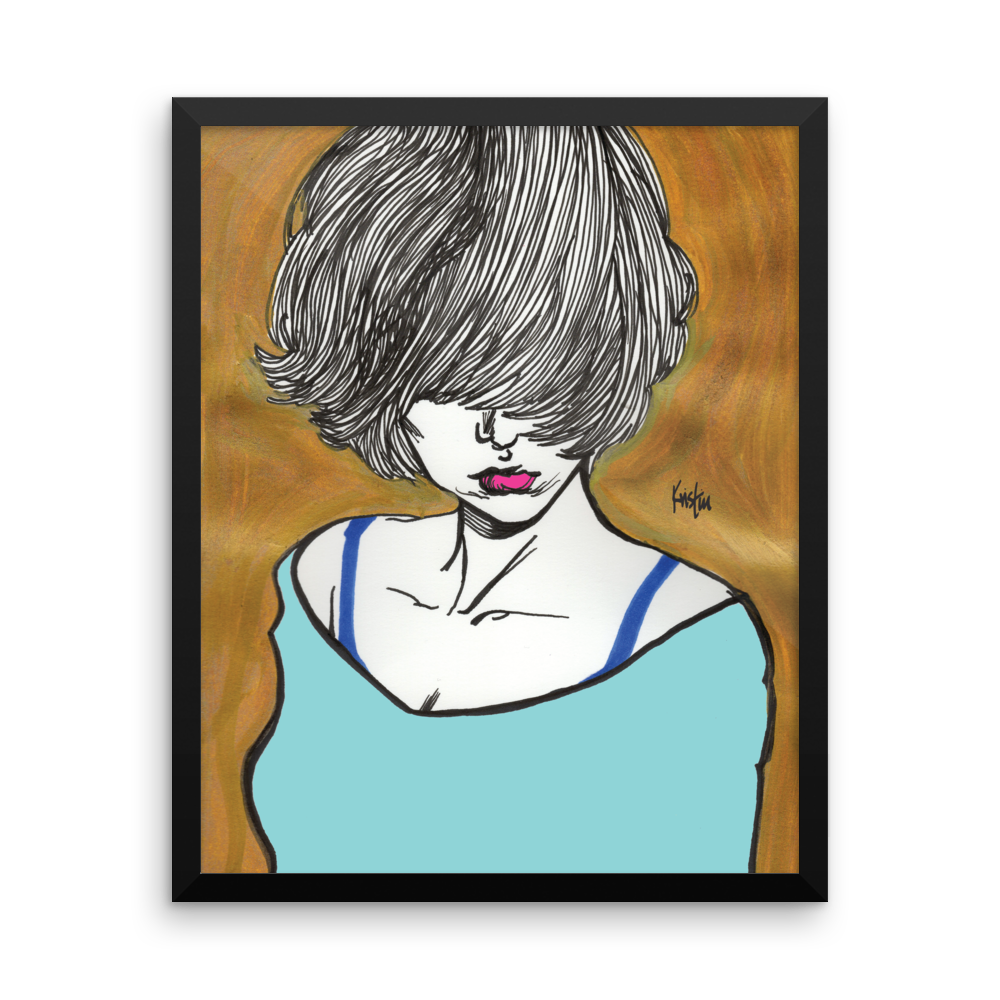 Framed Art Print : Yoshimi