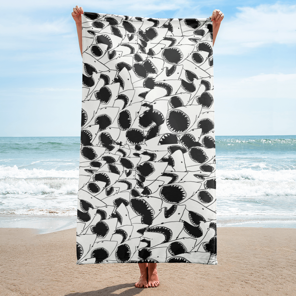 For Sharks Sake Towel