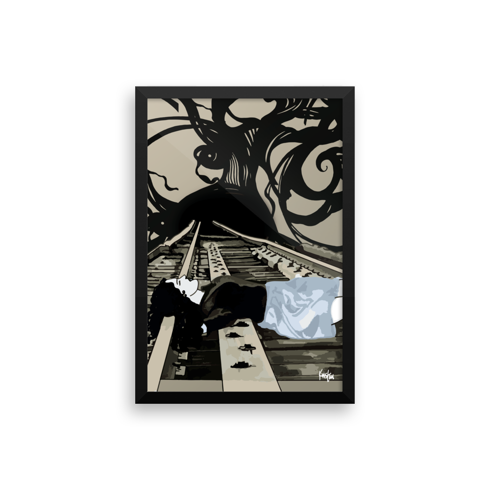 Framed Art Print : Louisiana Skies