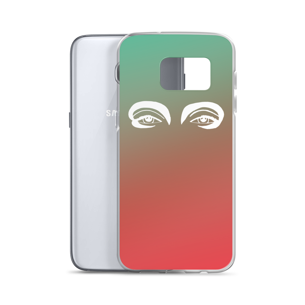 Samsung Case : Orange/Green Ombré