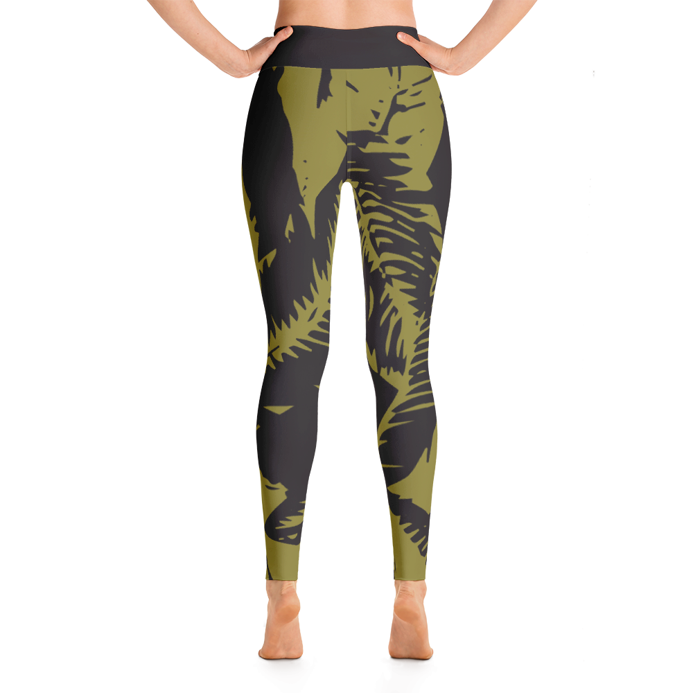 Wearable Art Leggings : Havana