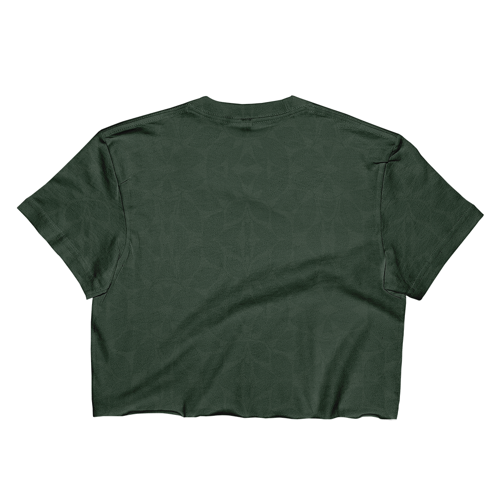 Wearable Art Crop Top : Cuban Cigar