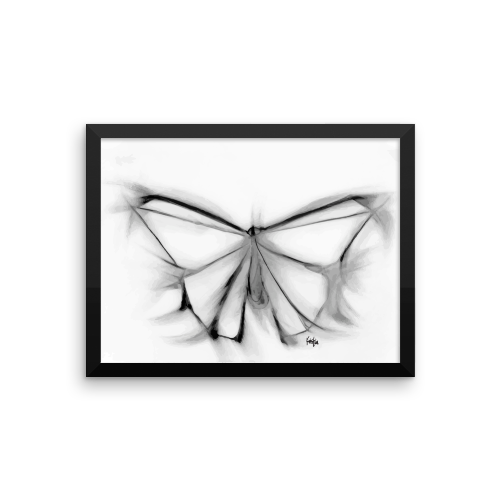 Framed Art Print : Omen