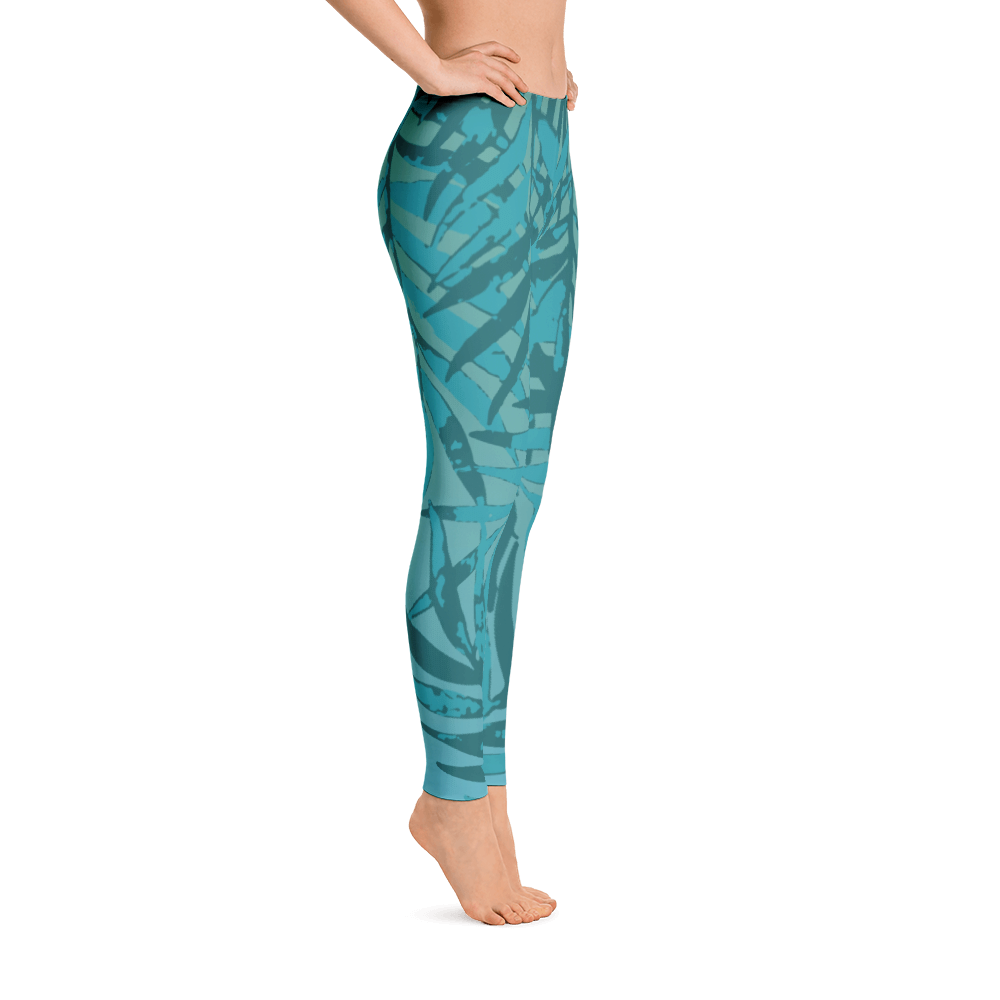 Wearable Art Leggings : Paradise (Lower Waist)