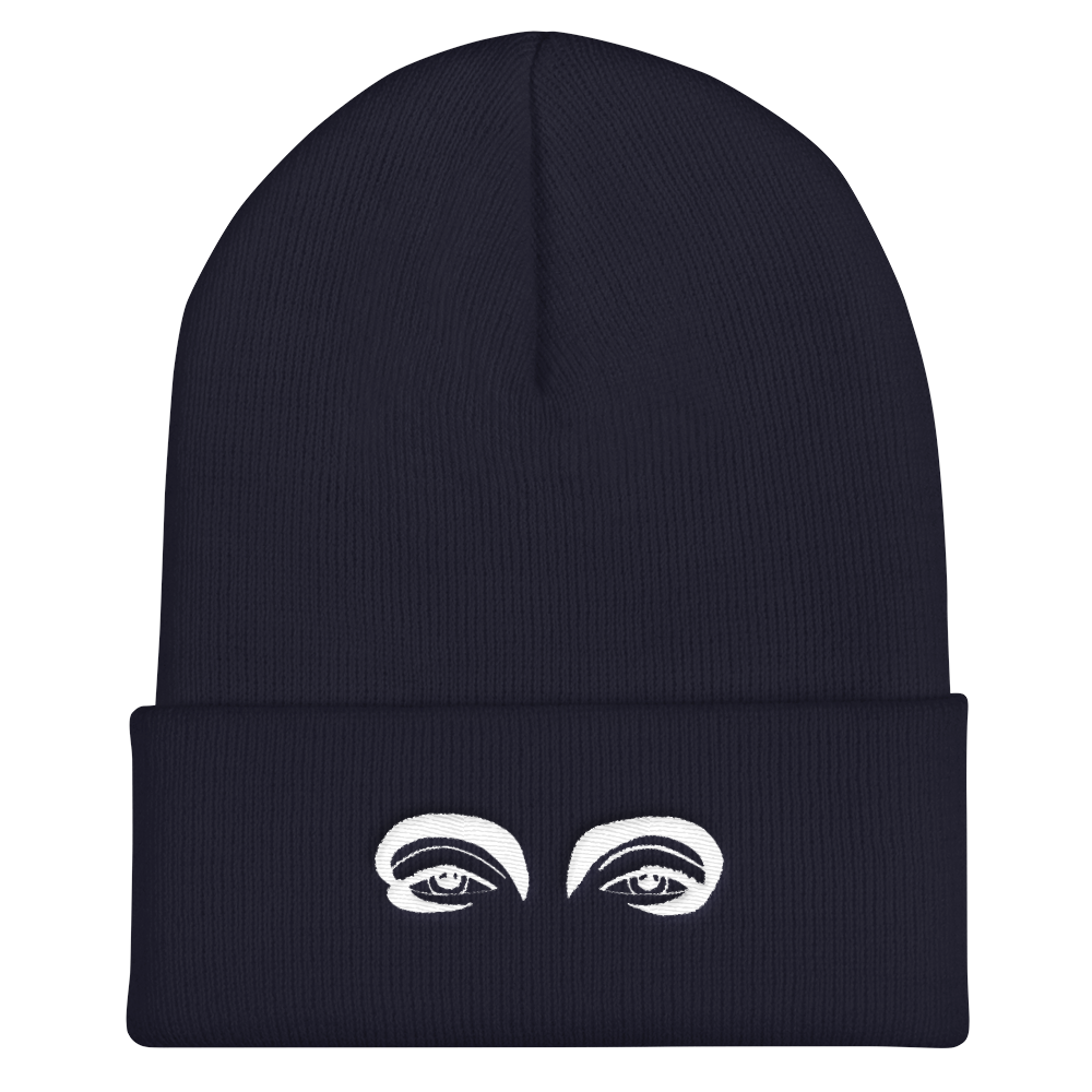 Embroidered Beanie : i-See
