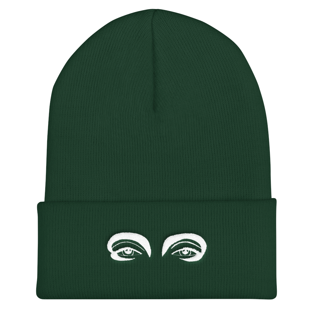 Embroidered Beanie : i-See