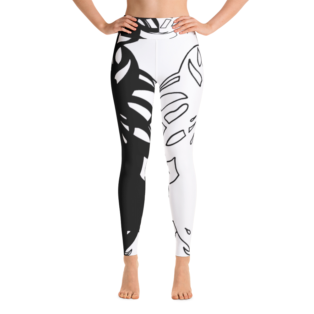 Wearable Art Leggings : Black & Tight