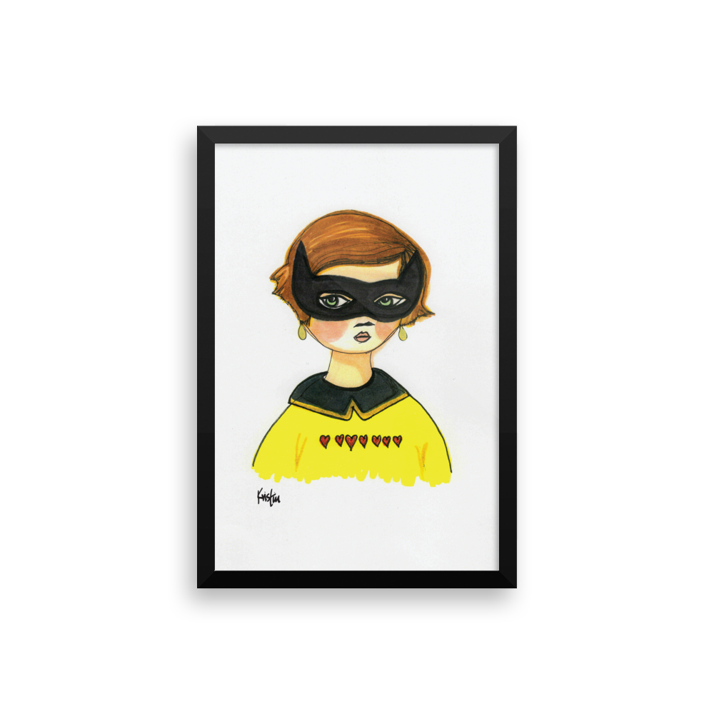 Framed Art Print : Rhonda