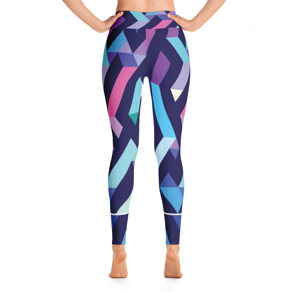 Wearable Art Leggings : Labyrinth