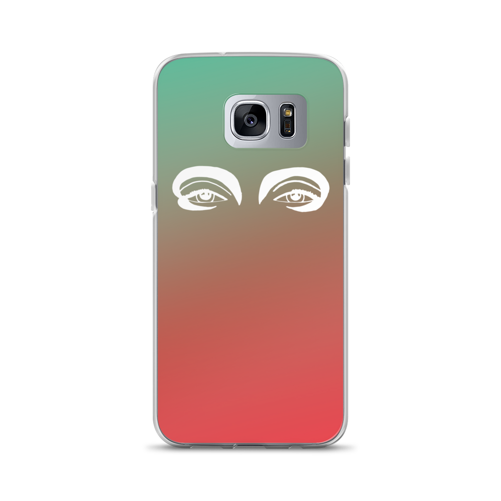 Samsung Case : Orange/Green Ombré