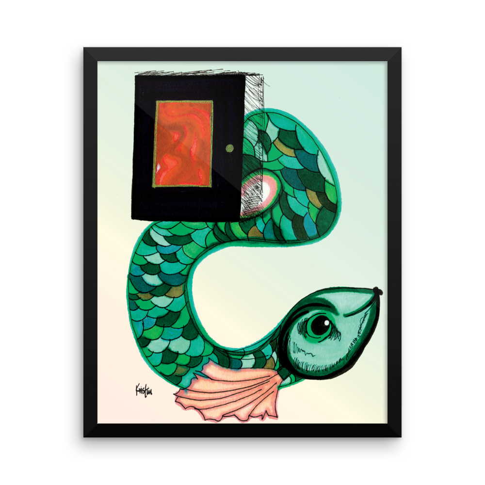 Framed Art Print : Wonder